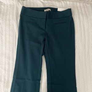 NWT Loft teal pants